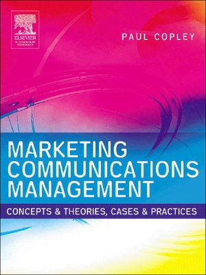 cover image of Marketing Communications Management